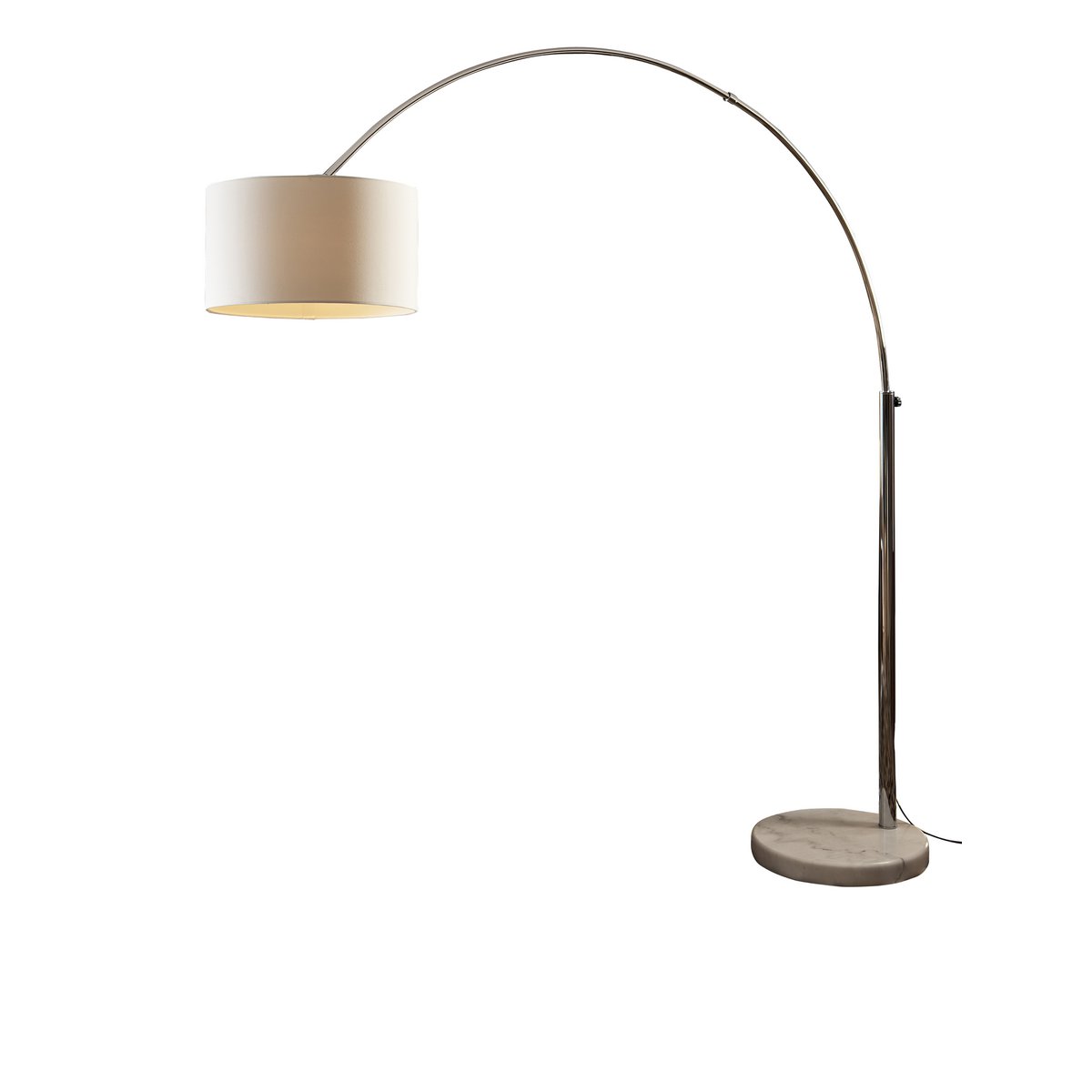 Arc lamp 210 cm white