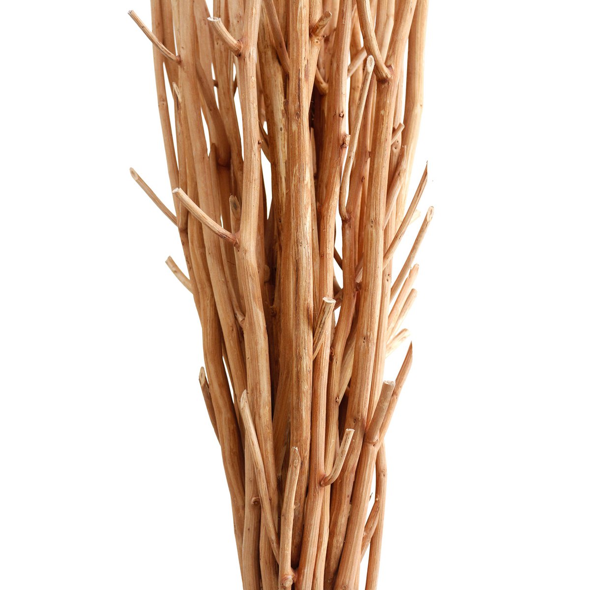 Stehleuchte Treibholz Natur/Weiß 175 cm