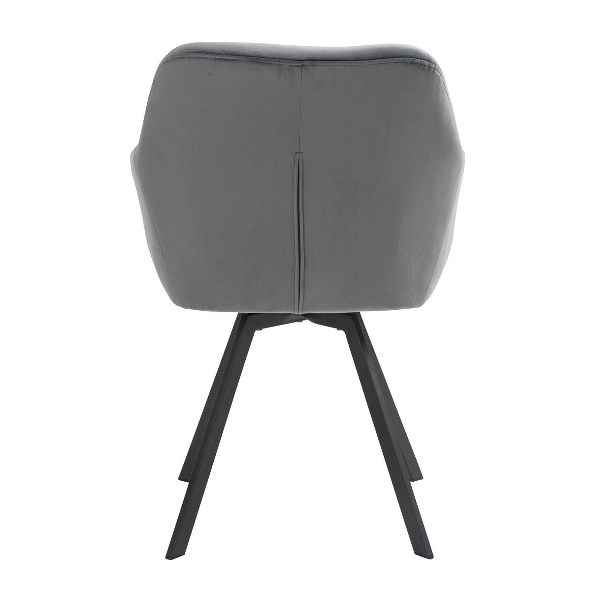 Armchair with 360° swivel function Grey