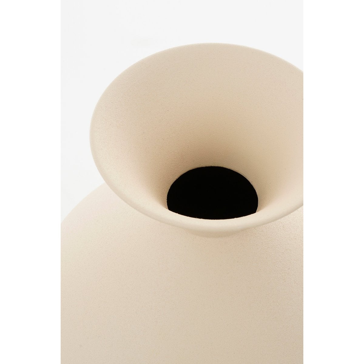 Vase Gyge Cremeweiß