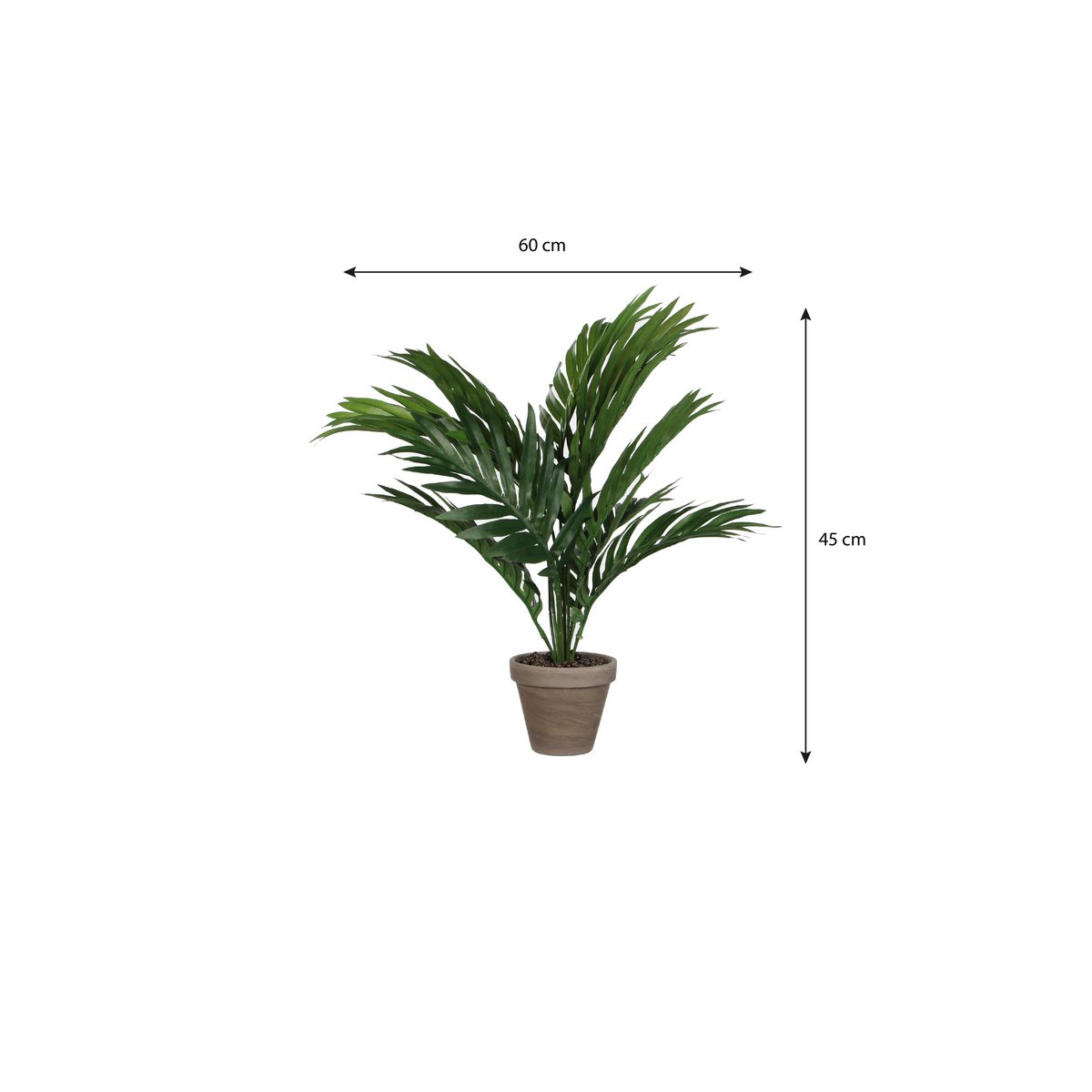 Künstliche Pflanze Areca-Palme Grün