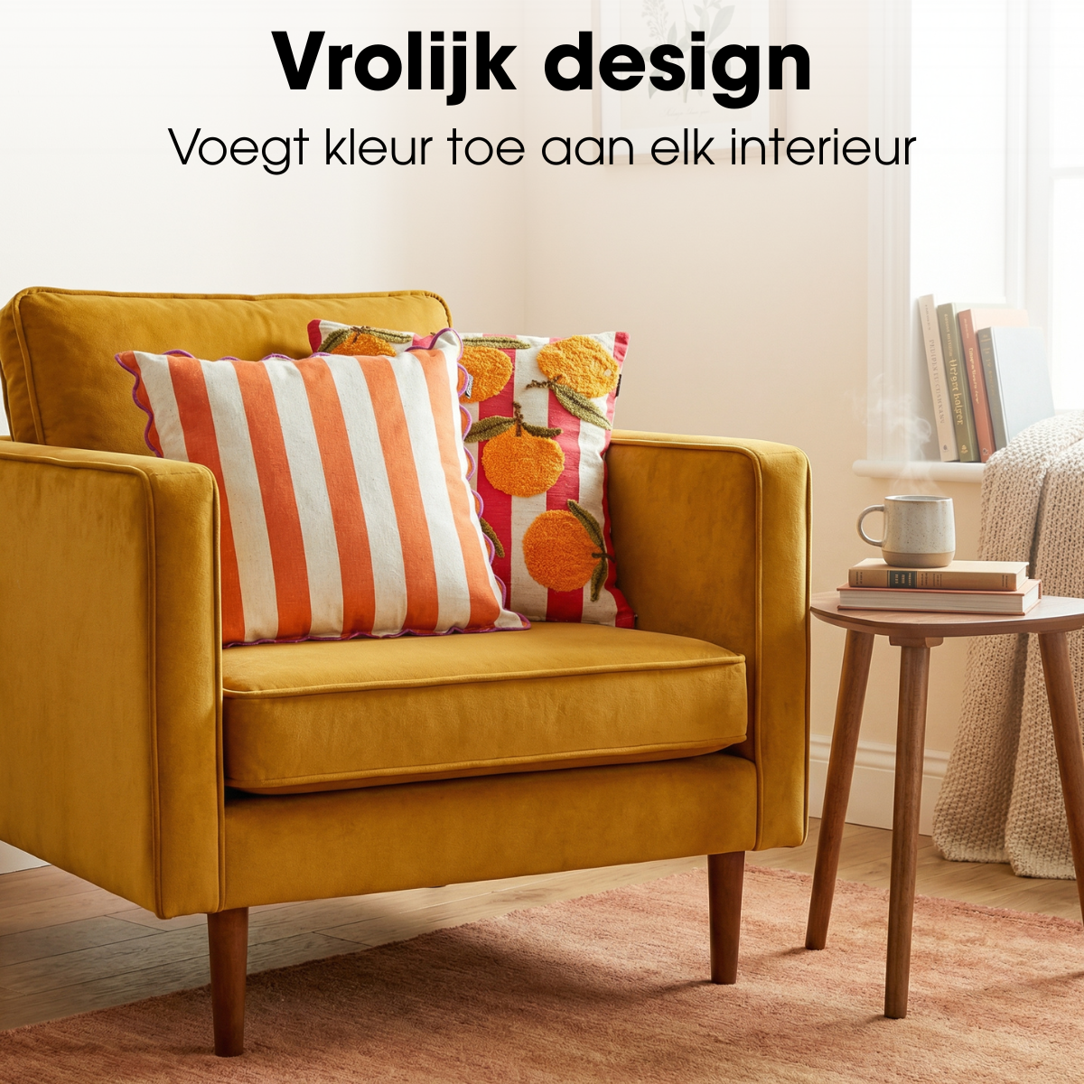 Dekokissen Orange