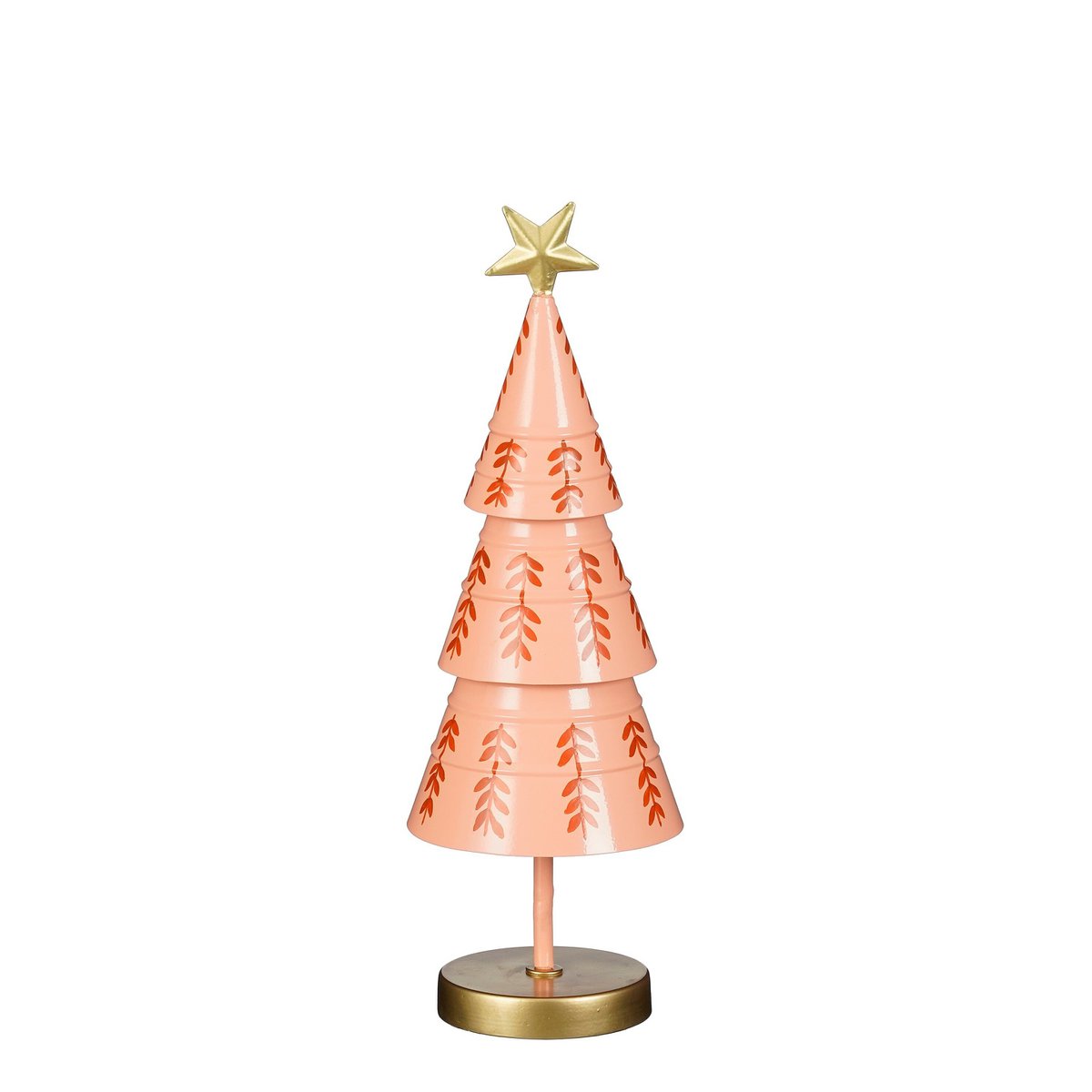 Dekorativer Weihnachtsbaum Rosa