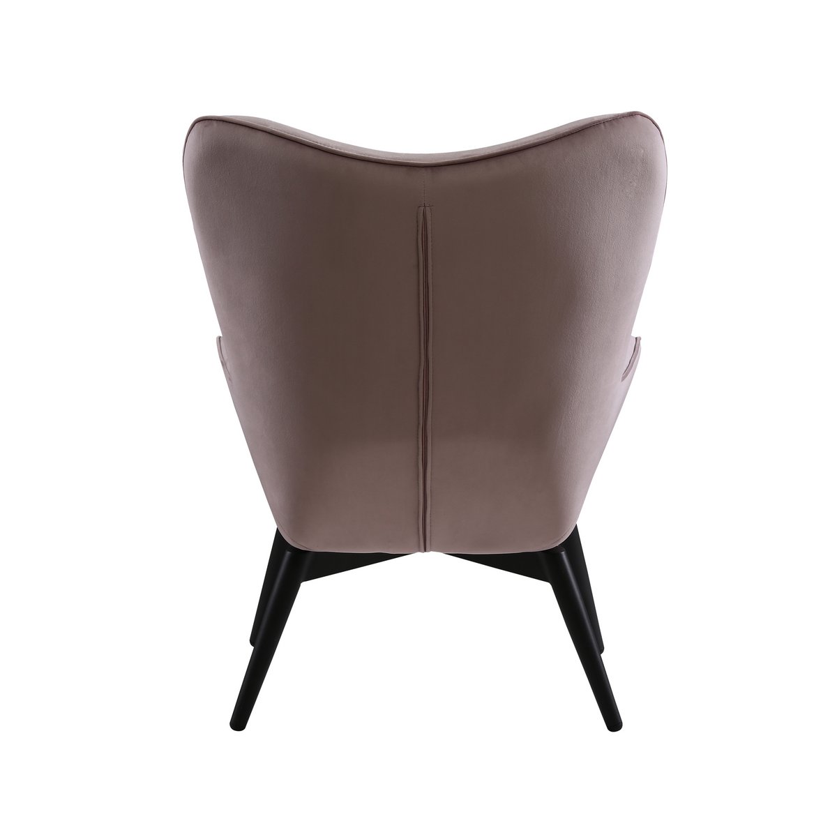 Armchair rose velvet
