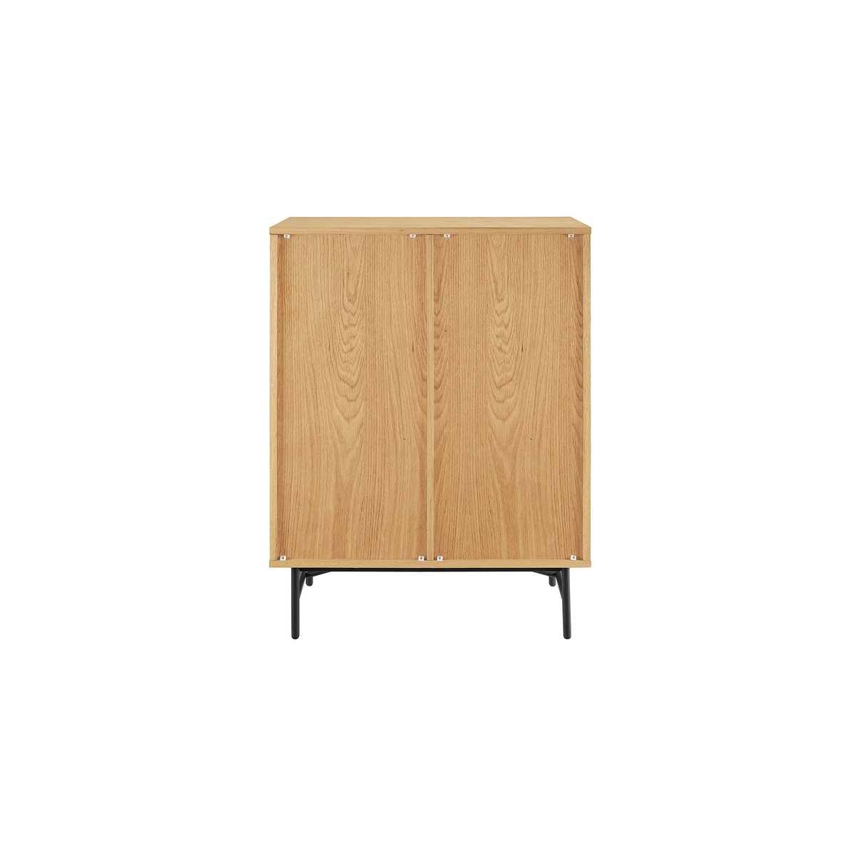 Kommode 80 cm Eiche Echtholzfurnier