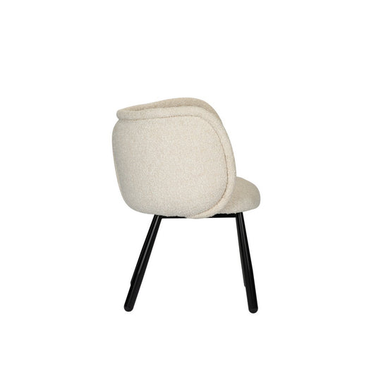 Panda-Sessel, weiße Perle