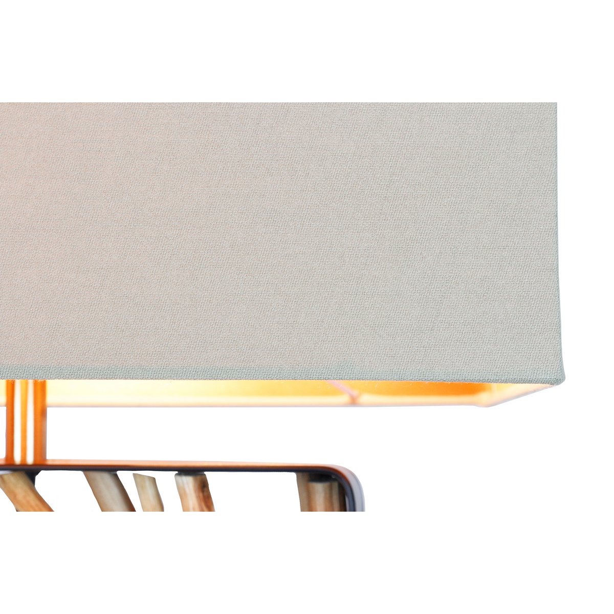 Floor lamp driftwood natural/beige 165 cm