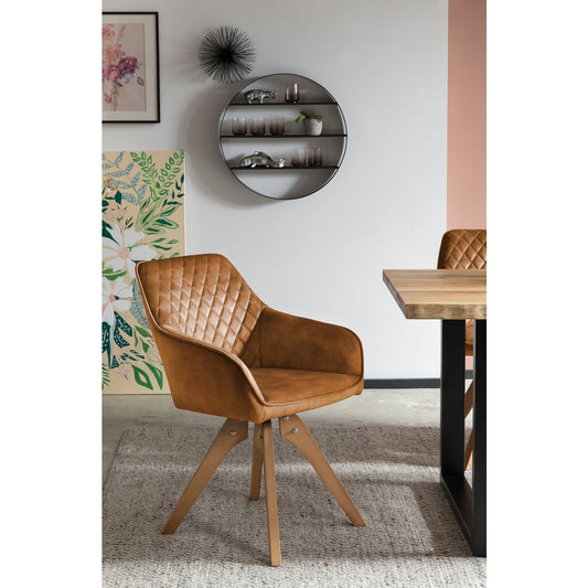 Armchair vintage velvet velor, gold