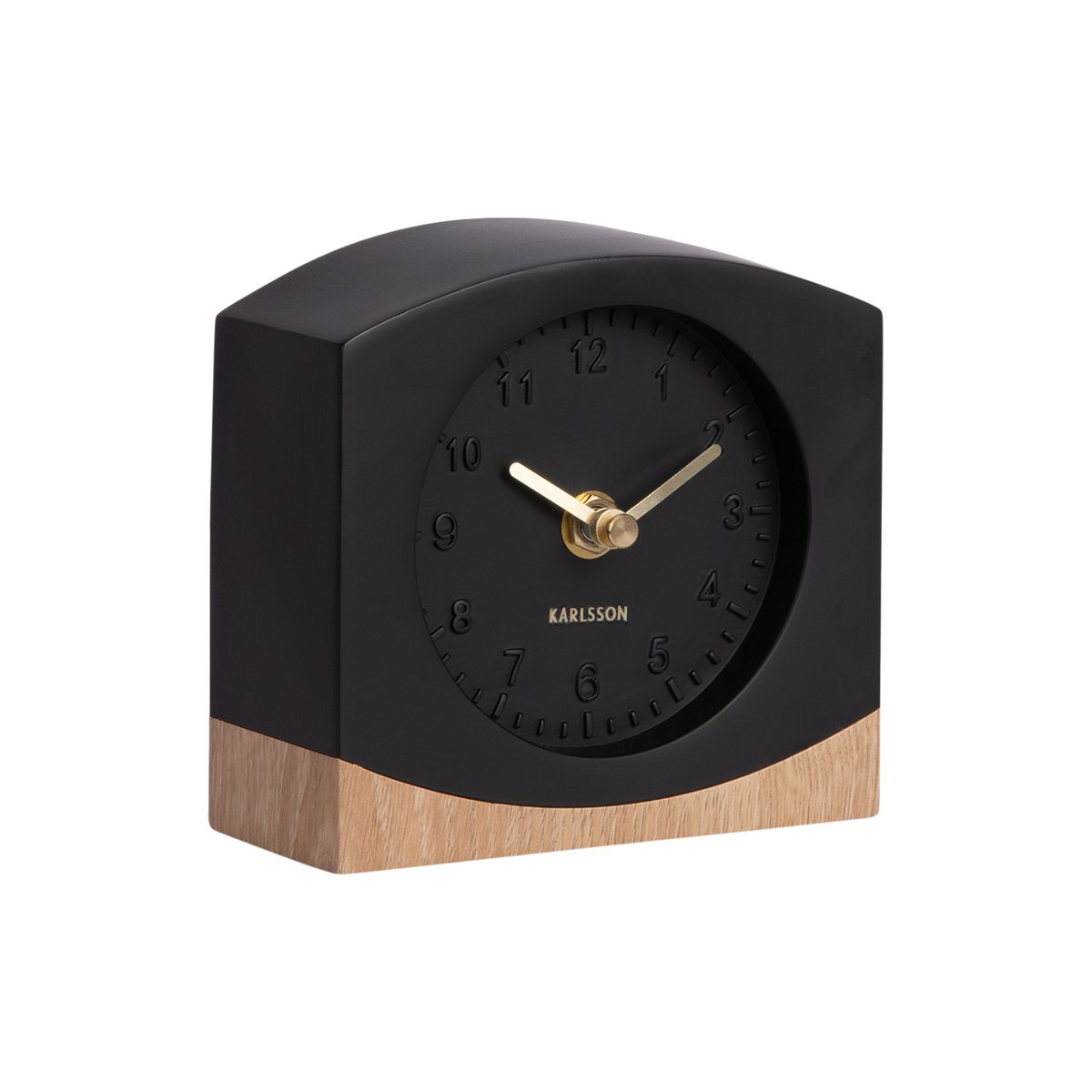 Tischuhr Paris mit Holz