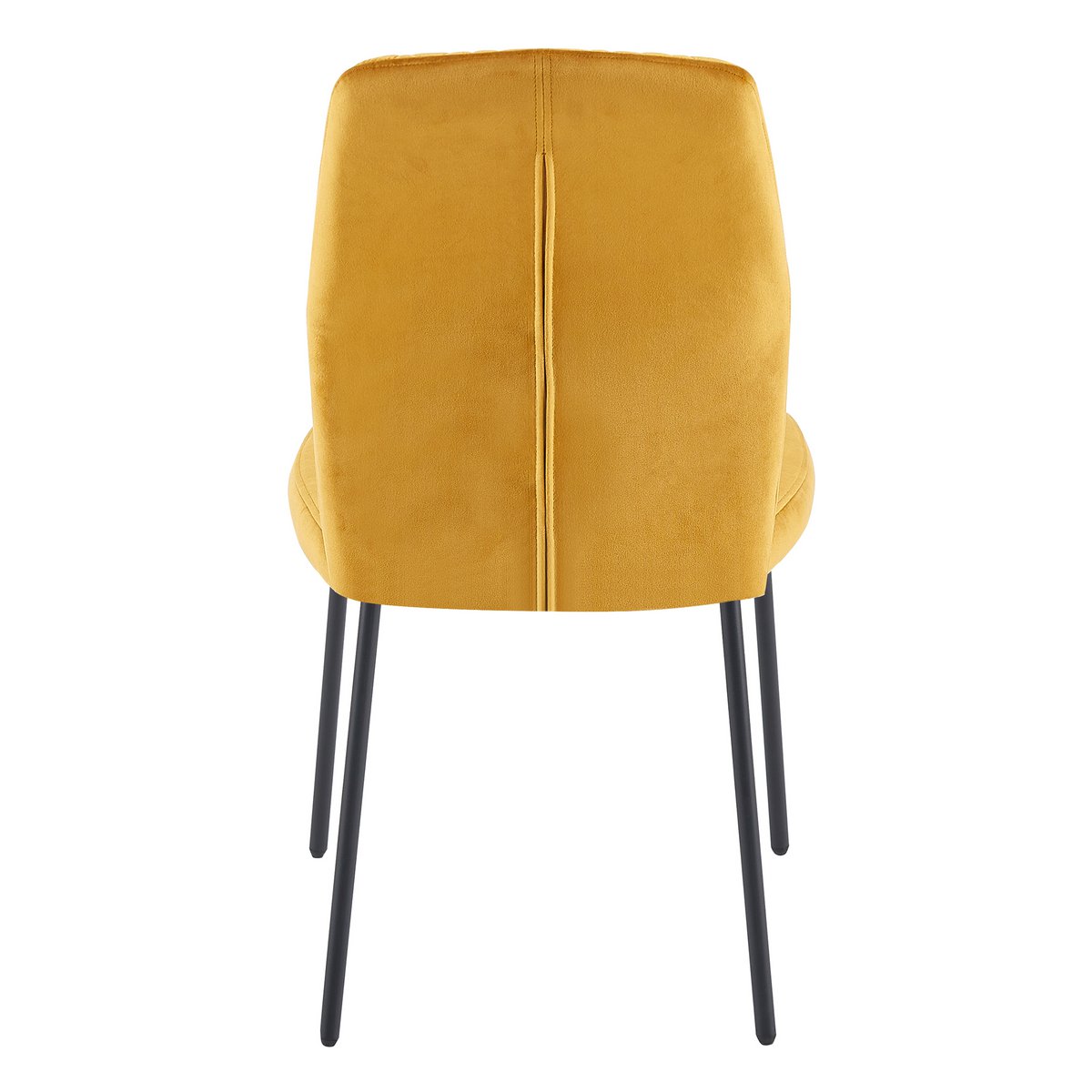 Chair set of 2 yellow