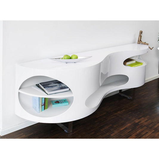 Sideboard 200x50x75 cm white