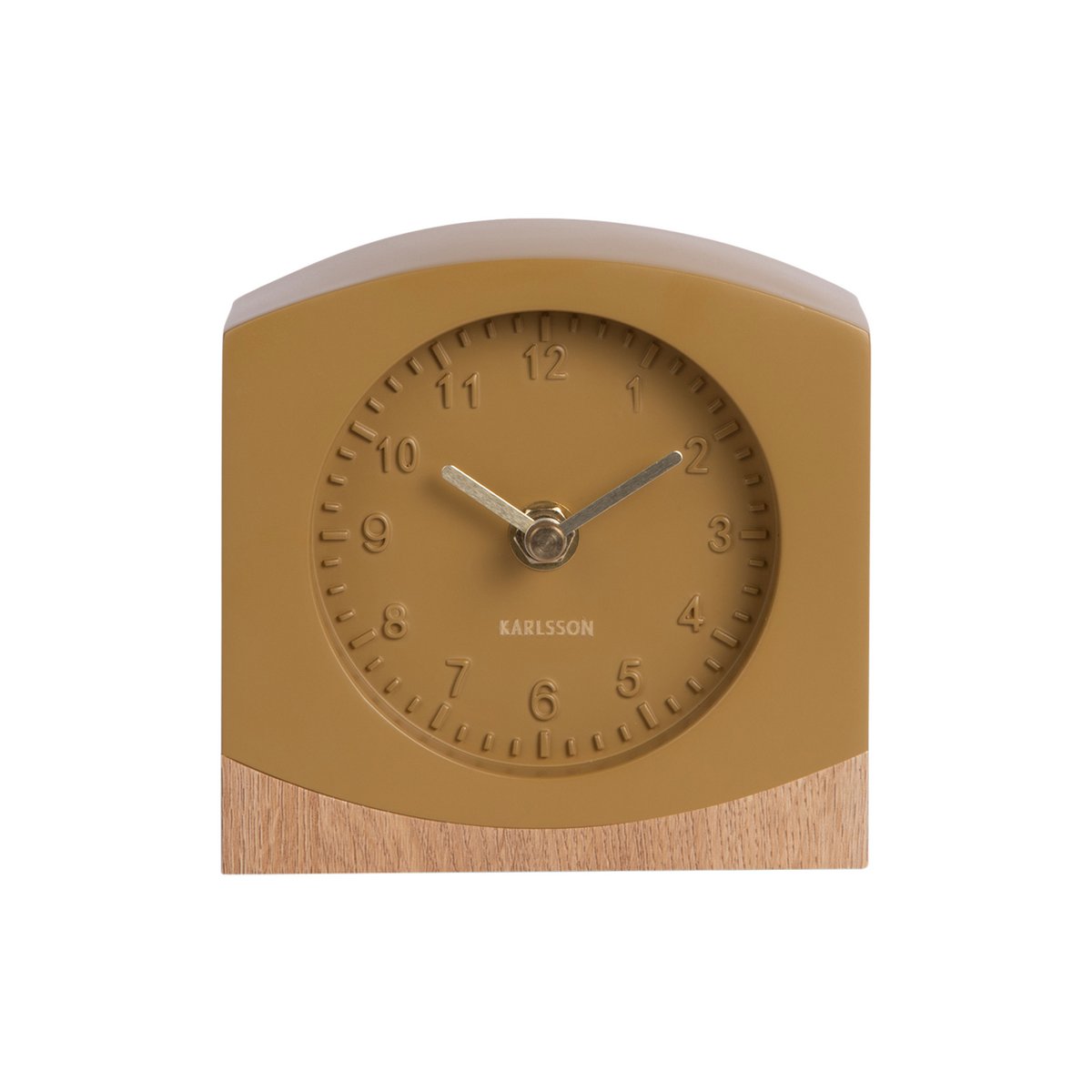 Tischuhr Paris mit Holz