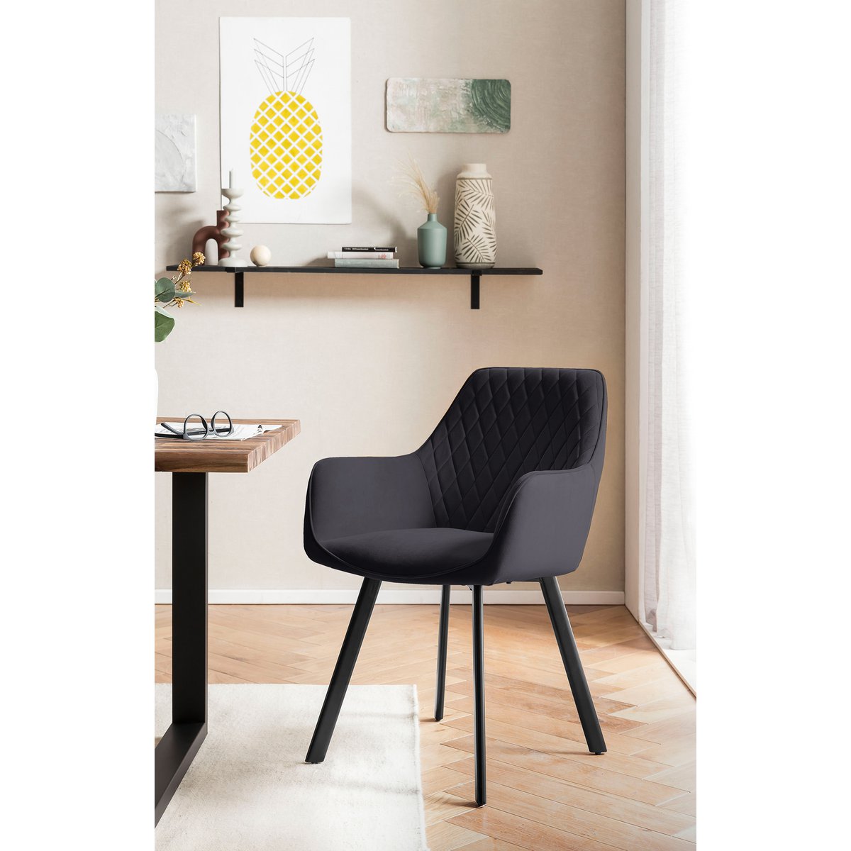 Dining group 5 pieces 160x90 cm