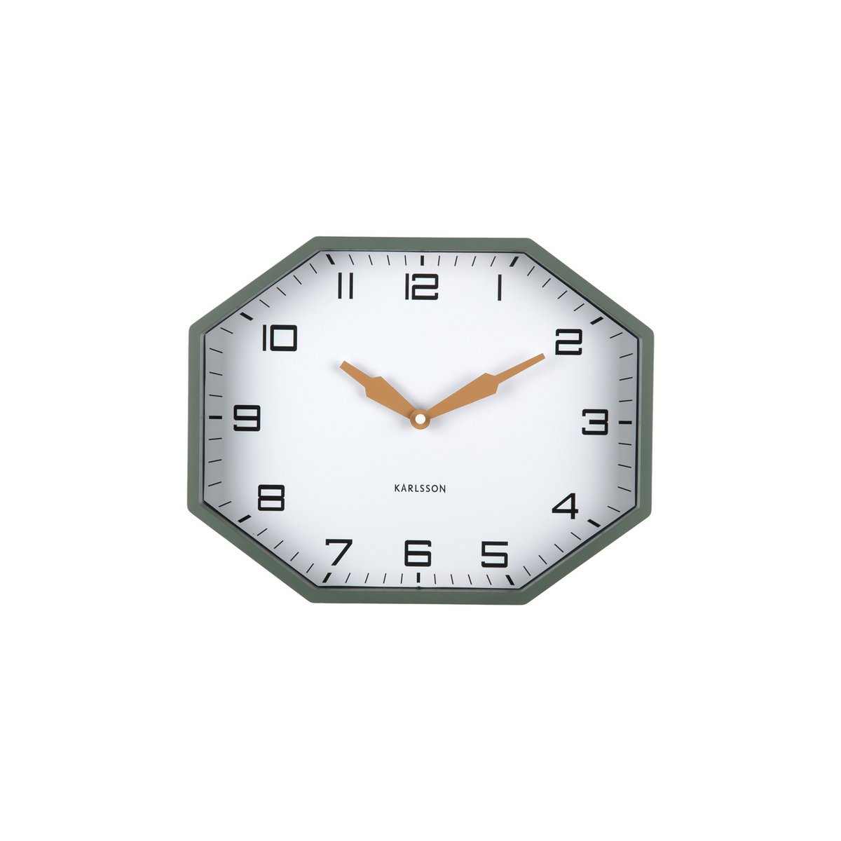 Wanduhr Modern Factory Octagon