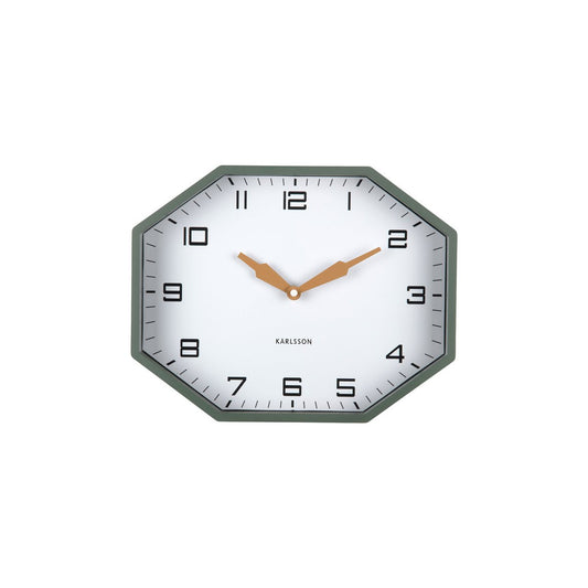 Wanduhr Modern Factory Octagon
