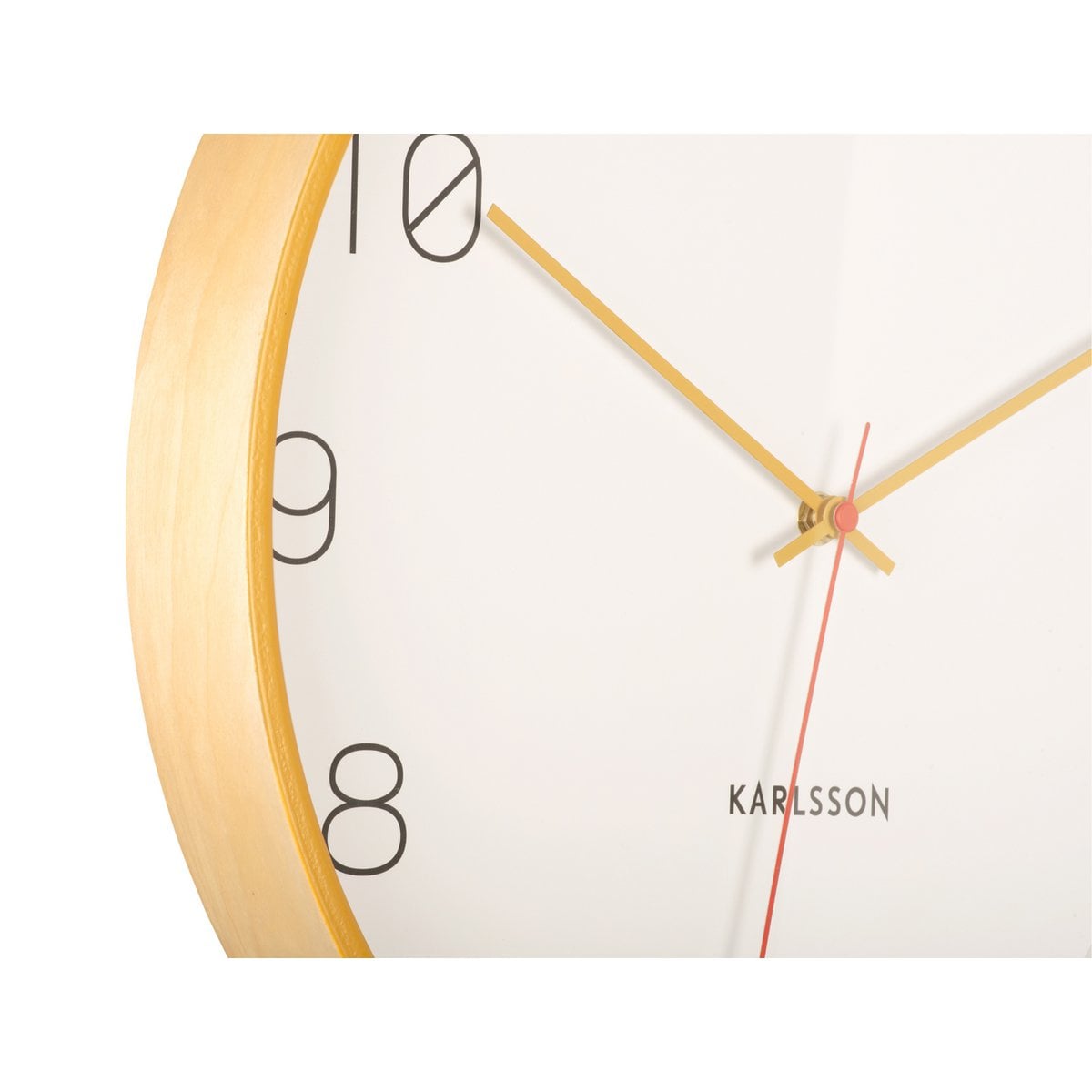 Wanduhr Freude
