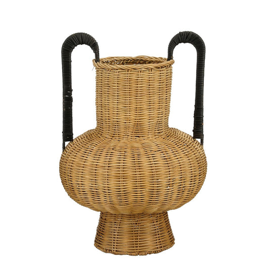 Dekorative Vase Loulou Hellbraun