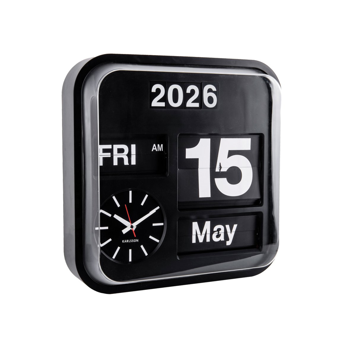 Wanduhr Big Flip