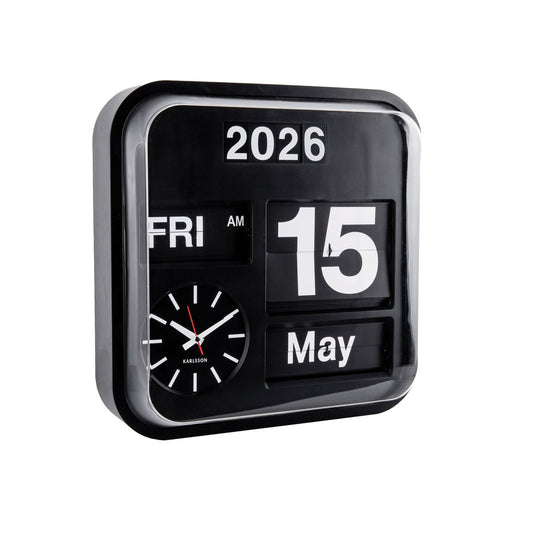 Wanduhr Big Flip