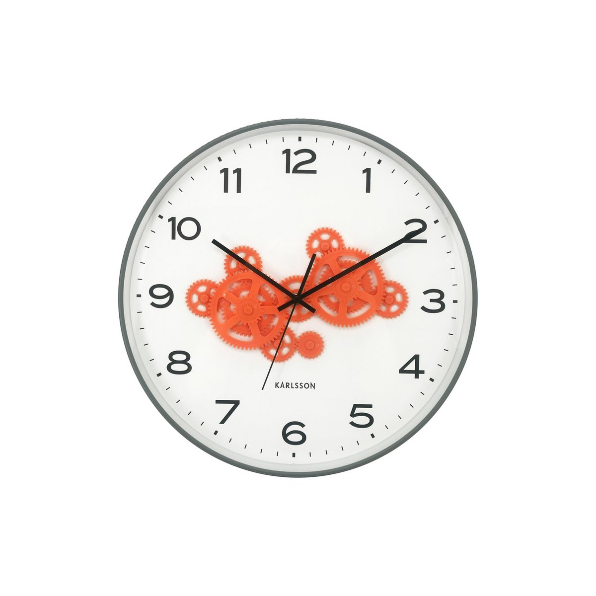 Wanduhr Open Gear