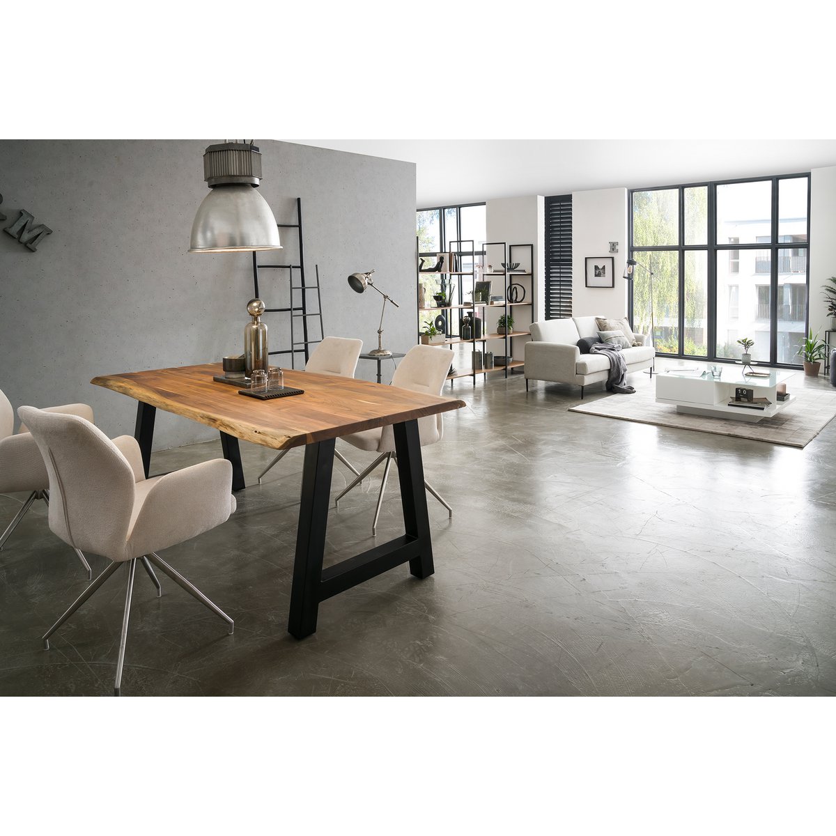 Acacia dining table 140x80 cm