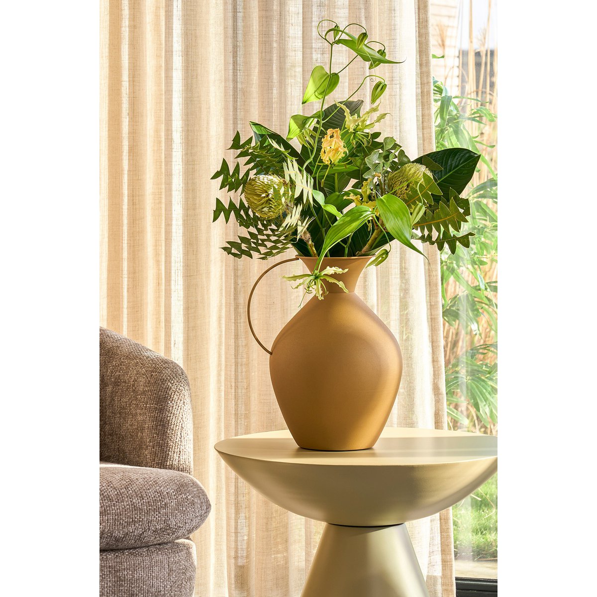 Vase Gyge Gelb