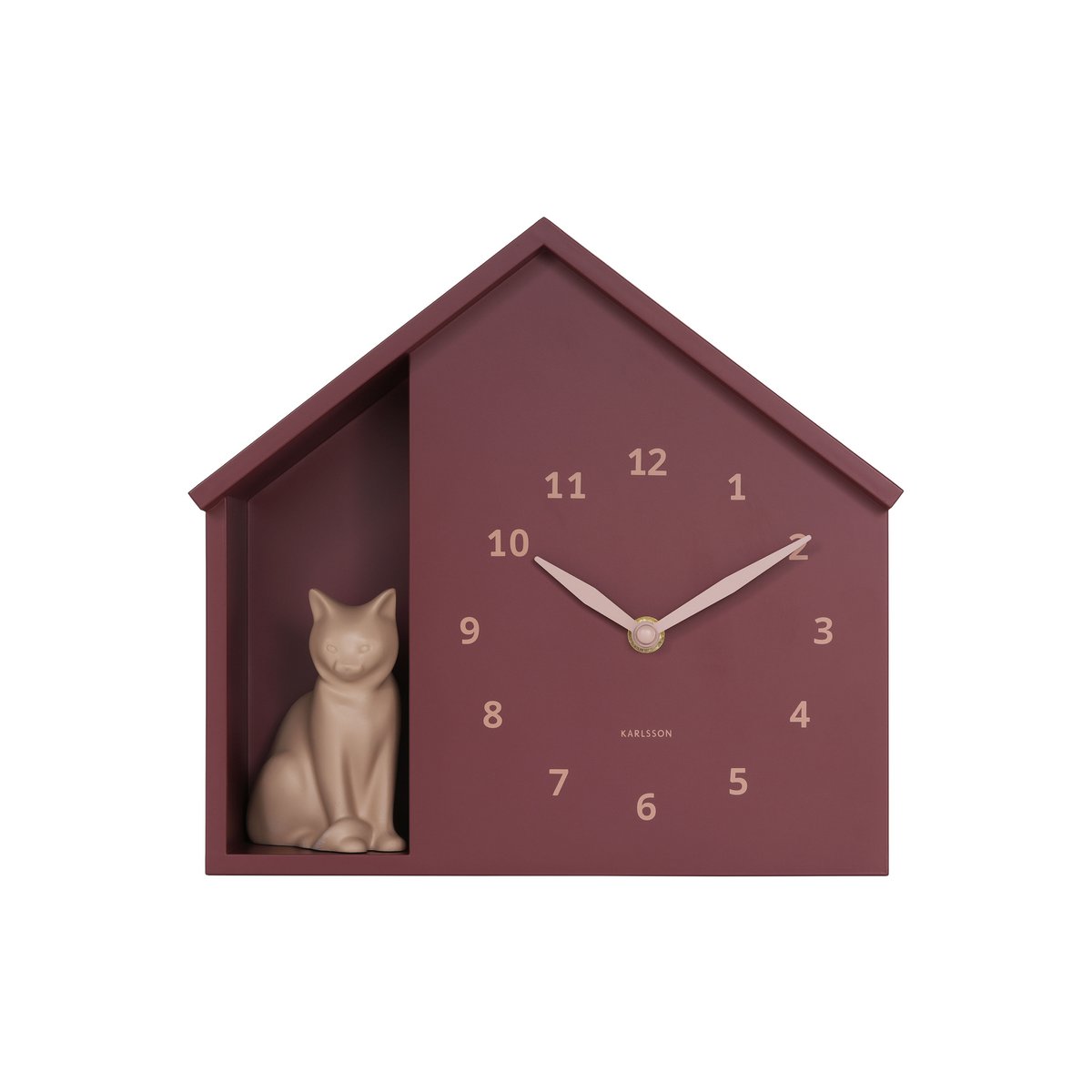 Wanduhr Sitzende Katze