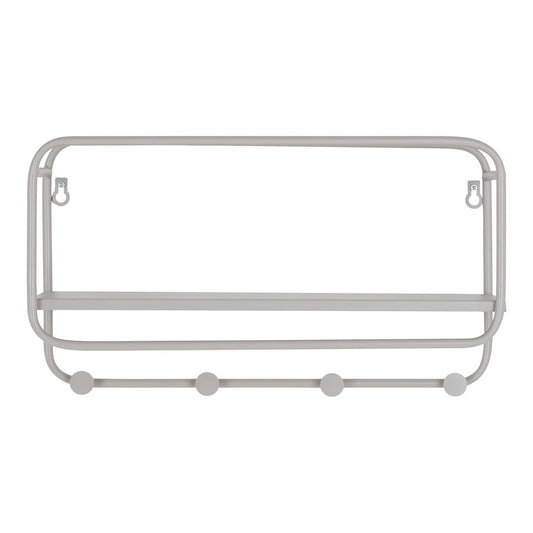 Feira Hutablage – Cool Grey, Stahl, 45 x 15 x 25 cm