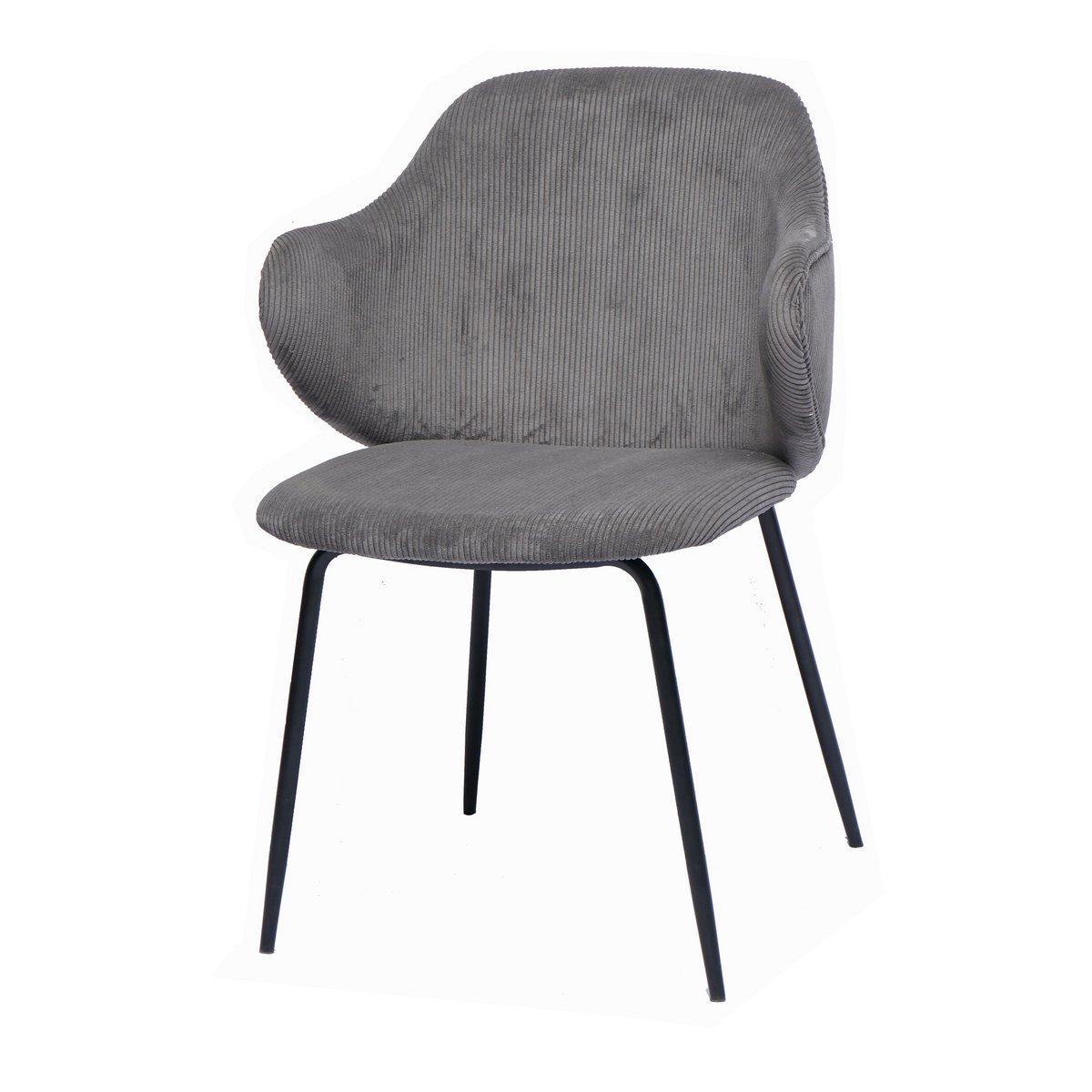 Set of 2 armchairs grey