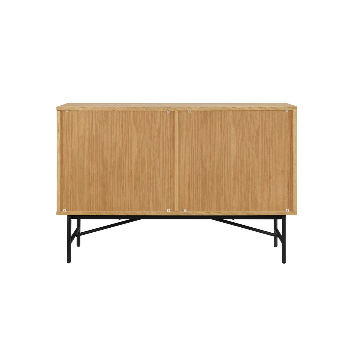 Kommode breit 120 cm Eiche Echtholzfurnier