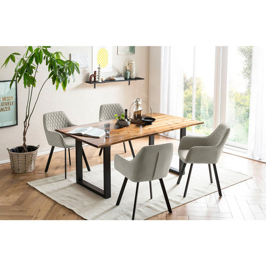 Dining group 5 pieces 160x85 cm
