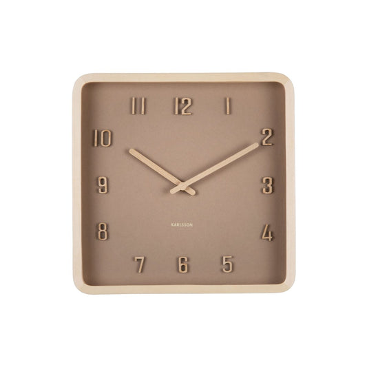 Wanduhr Nervadura Quadrat
