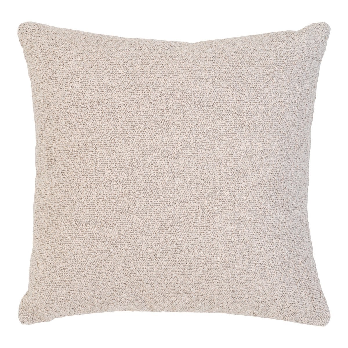 Savannah Kissen – Beige, geschlungen, 100 % Polyester, 45 x 45 cm