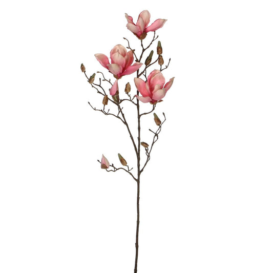 Künstliche Blume Magnolie Pink