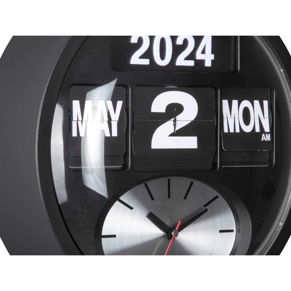 Wanduhr Round Flip