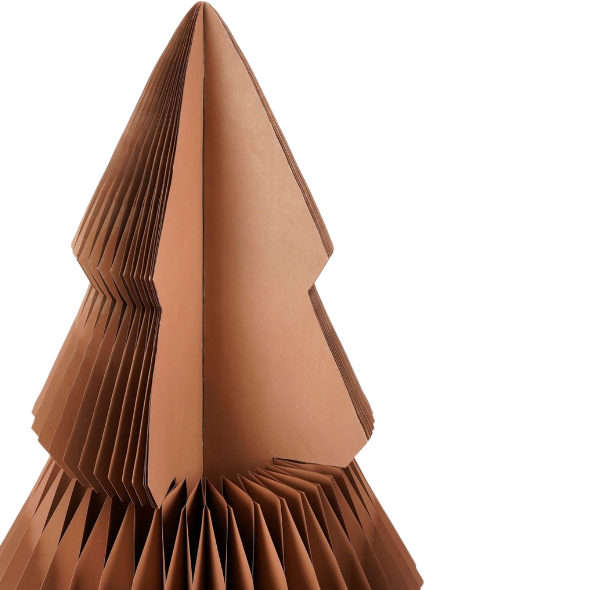 Dekorativer Weihnachtsbaum Braun