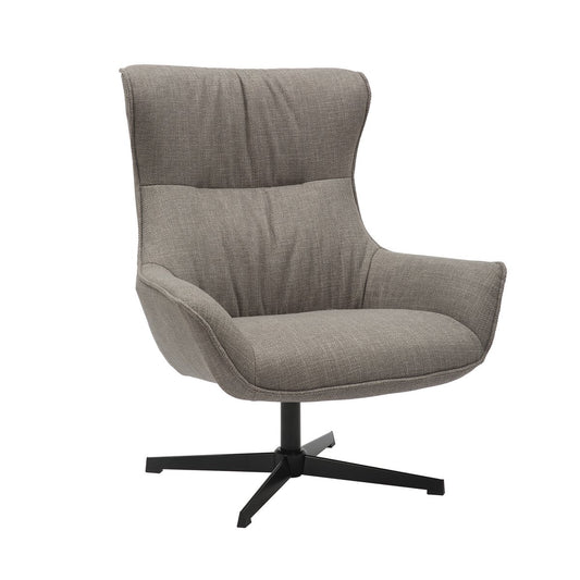 Sessel Strukturstoff Taupe