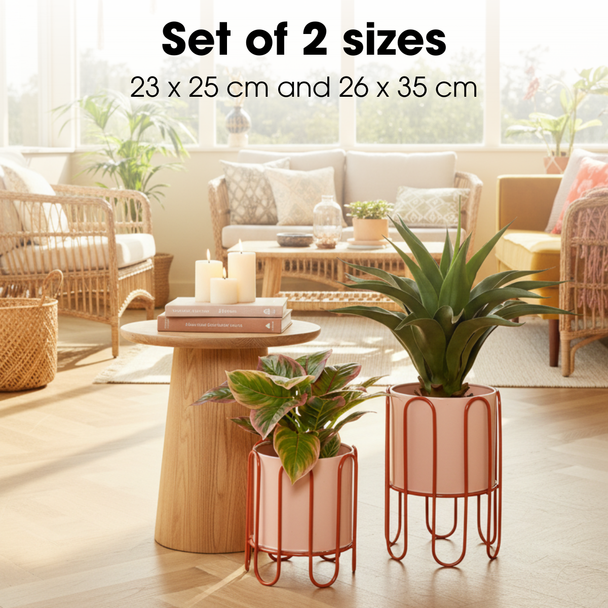 Blumentopf in Dione Pink