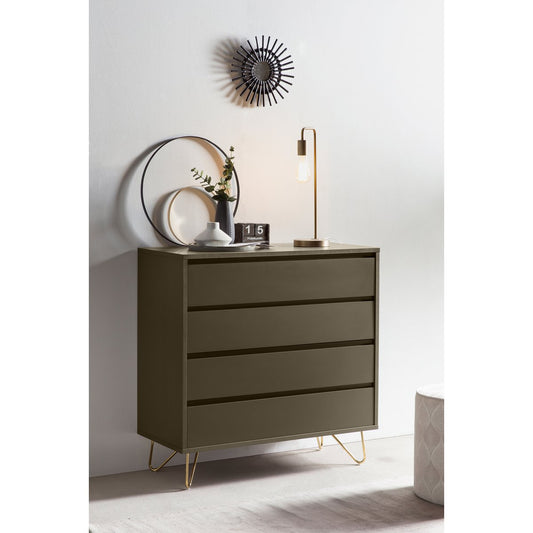 Chest of drawers wide with 4 drawers