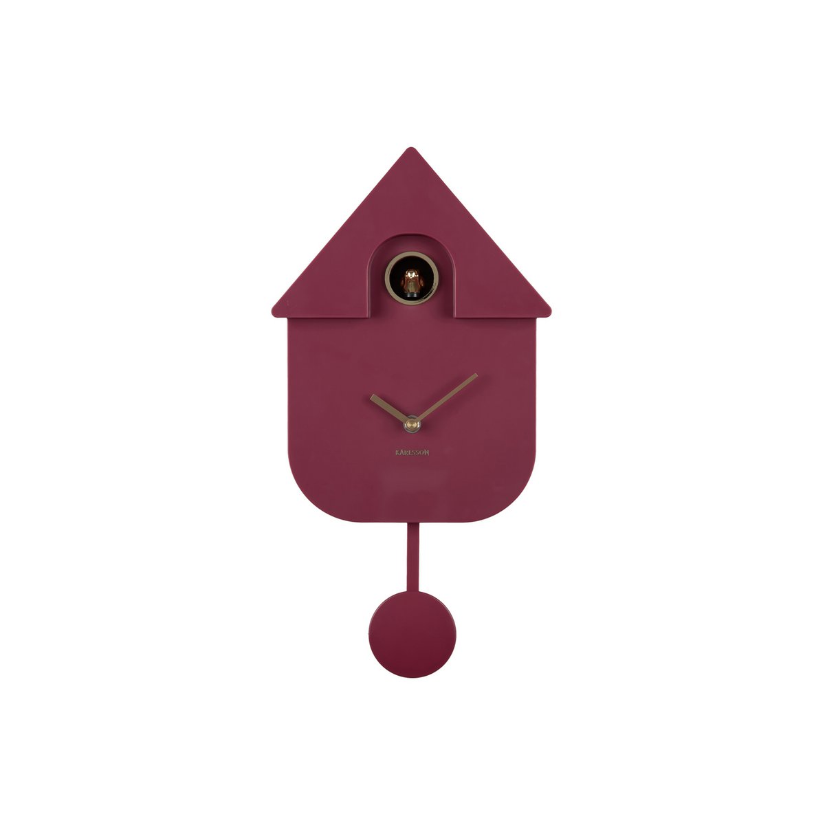 Wanduhr Modern Kuckuck Oro