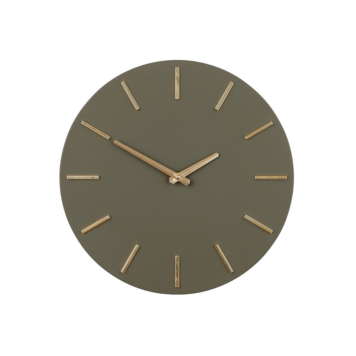 Wanduhr Brixen Dunkelbraun