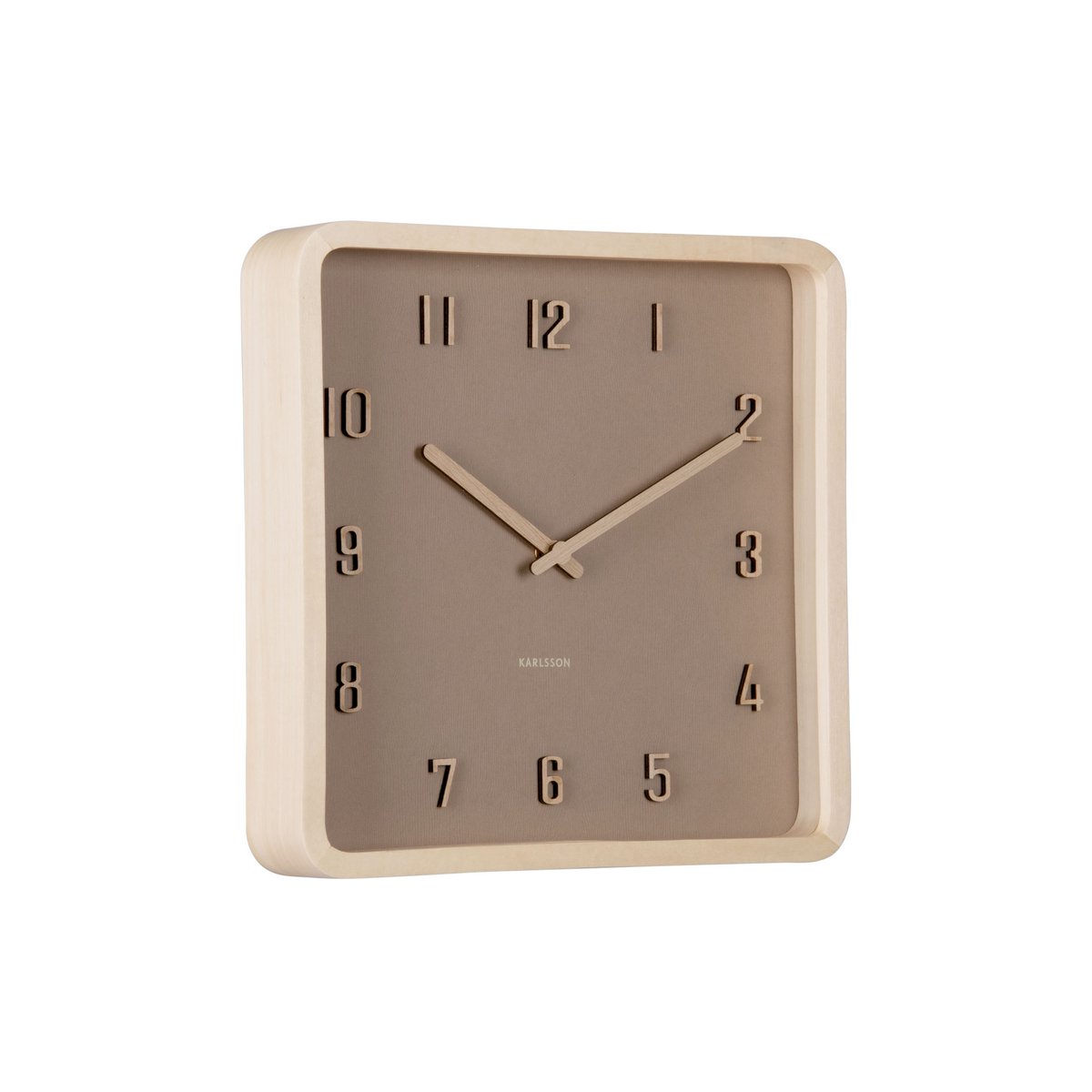 Wanduhr Nervadura Quadrat