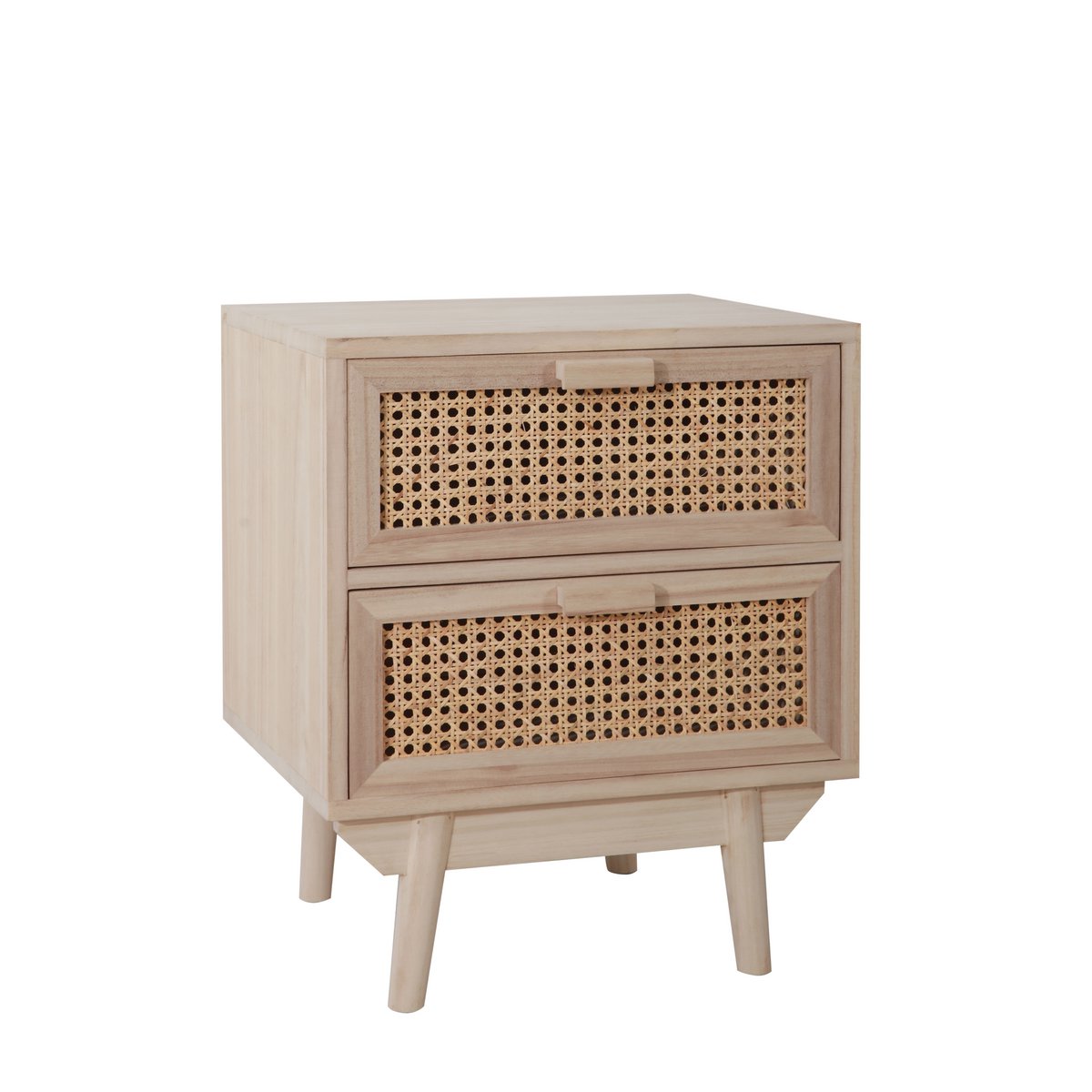 Nightstand 42x36 cm rattan weave