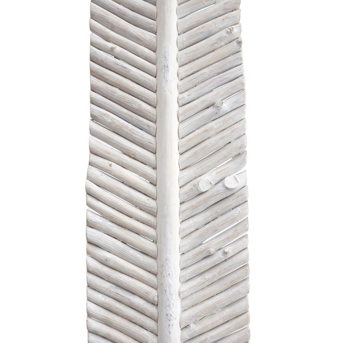 Stehleuchte Treibholz Weiß 175 cm