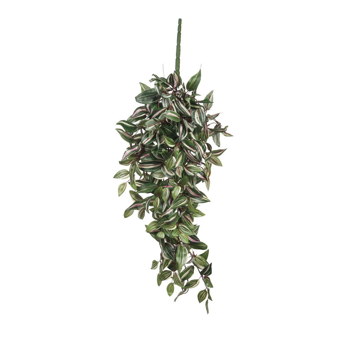 Tradescantia Künstliche Hängepflanze – L15 x B30 x H80 cm – Grün