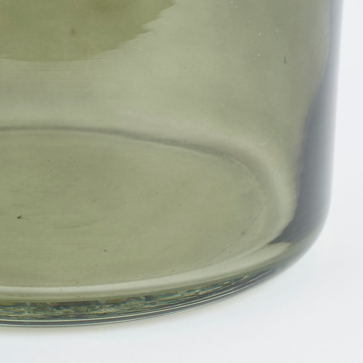 Regal Flaschenvase – H21,5 x Ø20 cm – Glas – Grün