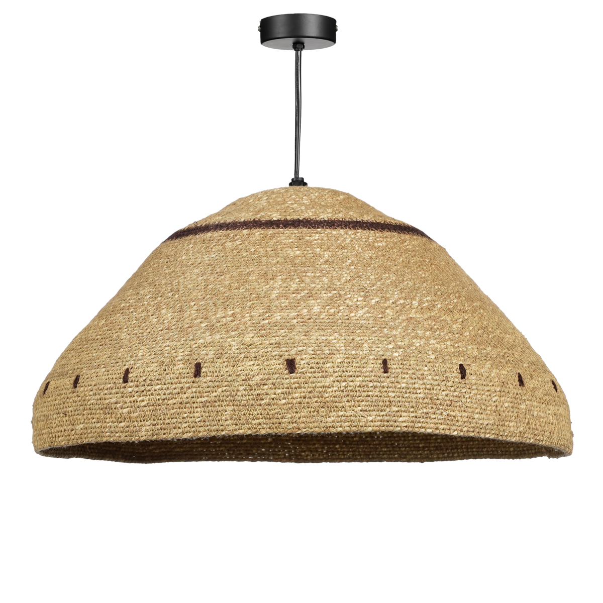 Joulz Hängelampe - H22 x Ø41 cm - Jute - Hellbraun