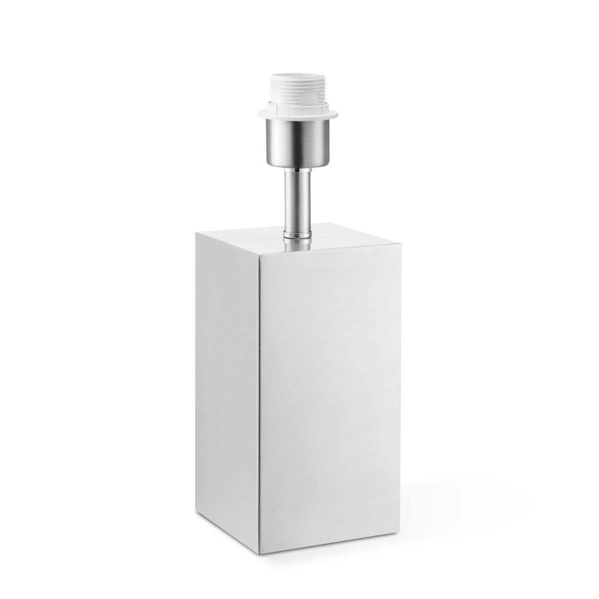 Home Sweet Home Tischlampensockel Cilly 11/11/32 cm – Gebürsteter Stahl