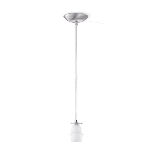 Home Sweet Home Pendelleuchte Combi 11/11/100 cm – gebürsteter Stahl