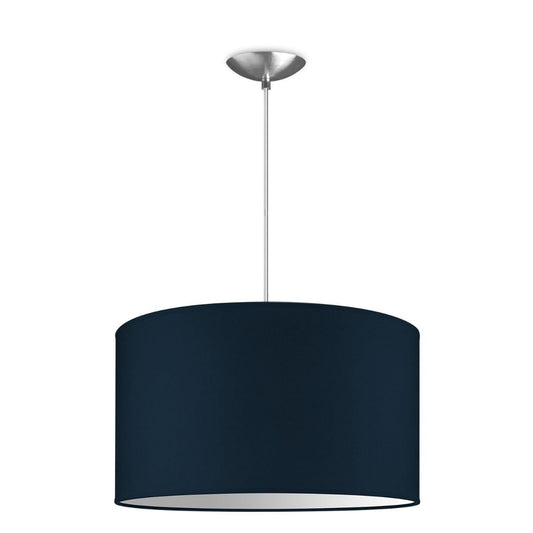 Home Sweet Home Hängelampe Bling mit Lampenschirm, E27, dunkelblau, 40cm